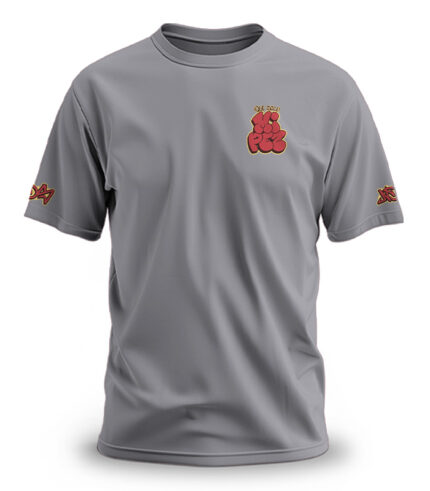 Camiseta con Diseño en Pecho y Espalda Grande | Modelo Mi Pez Magma