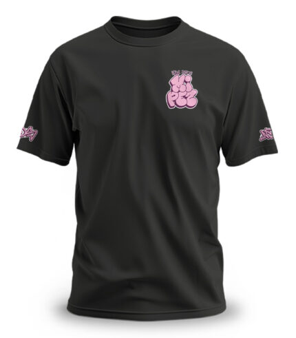 Camiseta con Diseño en Pecho y Espalda Grande | Modelo Mi Pez Orquídea