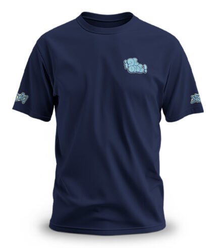 Camiseta NDS "De One" Graffiti - Mini Print | Color Cielo